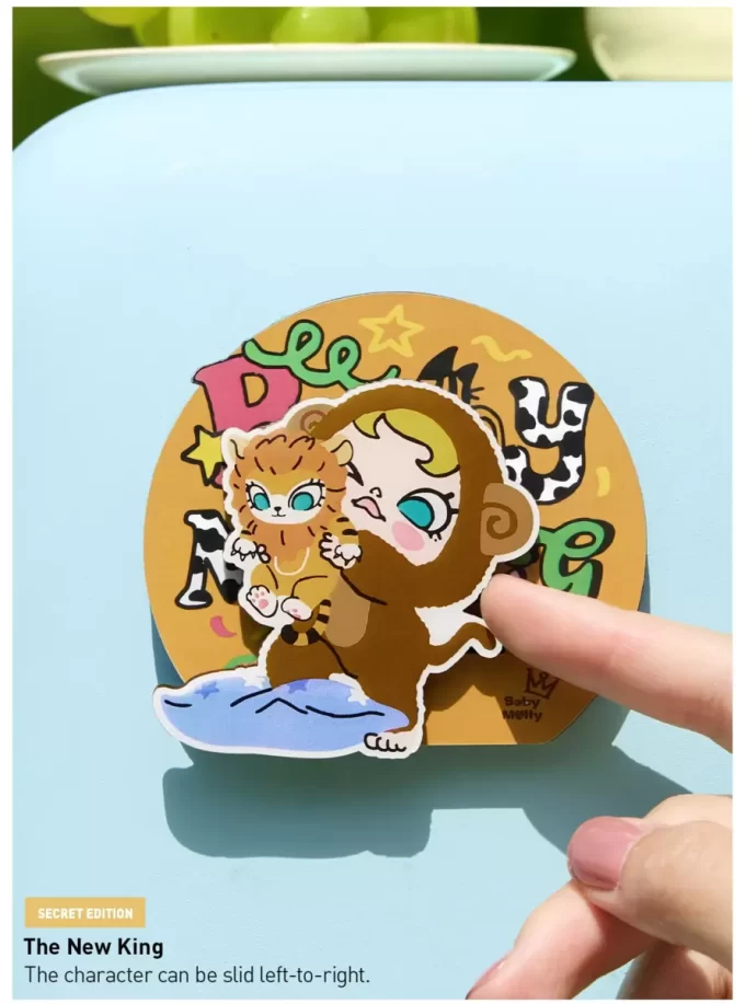 Baby Molly & Baby Tabby-serien – Blindboks med kjøleskapsmagnet