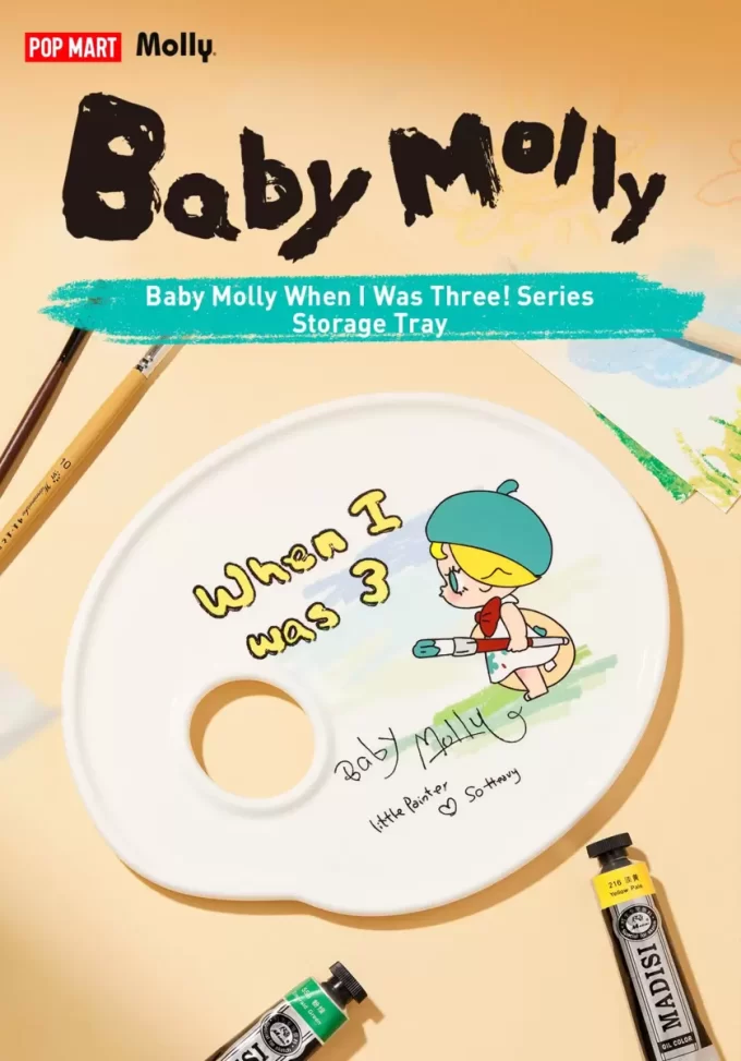 Baby Molly Da jeg var tre!-serien – Oppbevaringsbrett