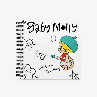 Baby Molly da jeg var tre!-serien – skissebok