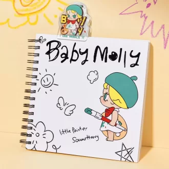Baby Molly da jeg var tre!-serien – skissebok