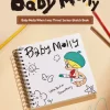 Baby Molly da jeg var tre!-serien – skissebok
