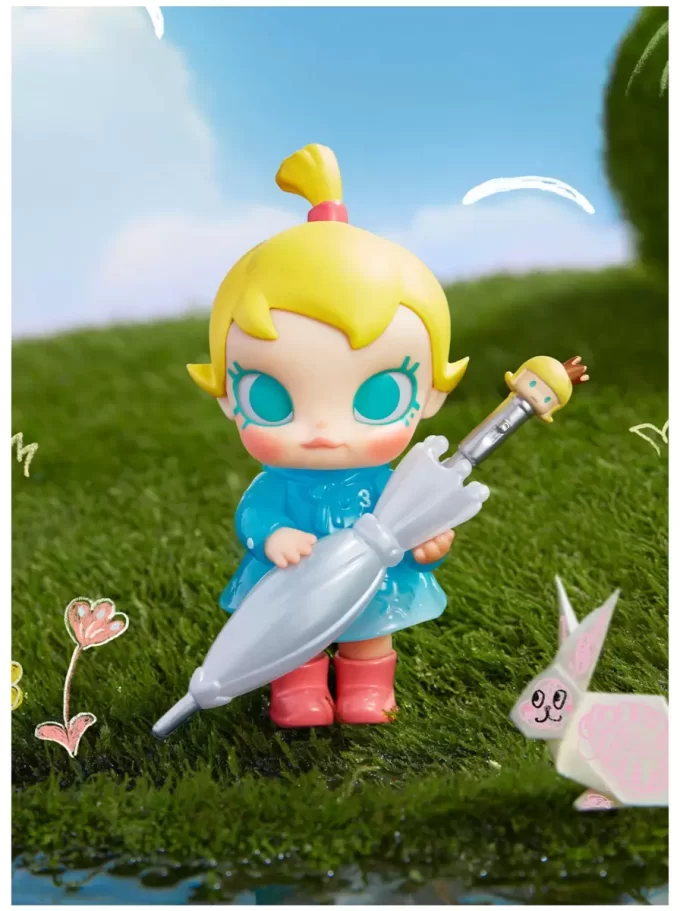 Baby Molly morsom regnværsfigur