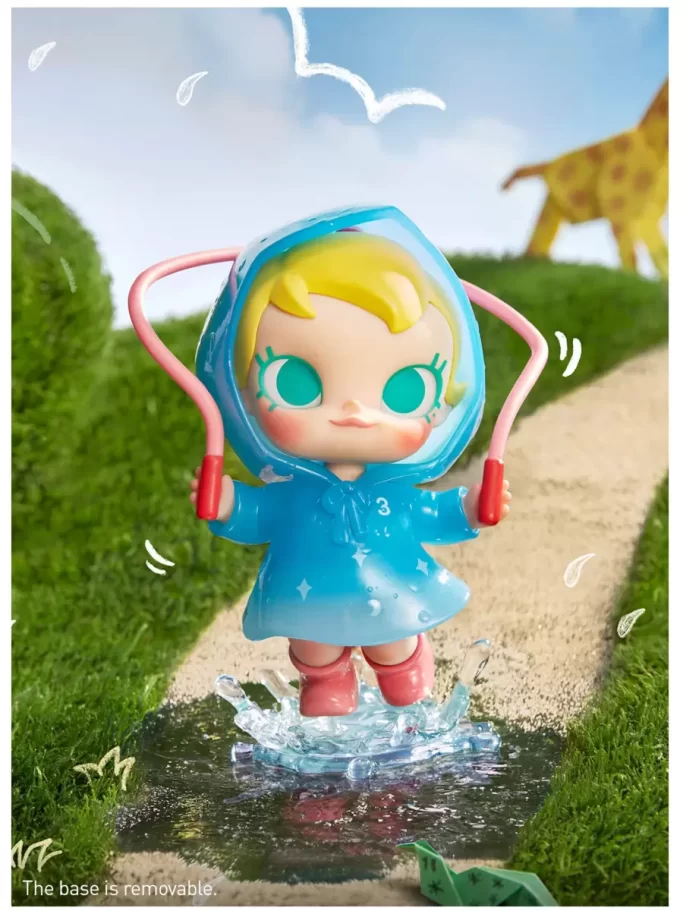 Baby Molly morsom regnværsfigur