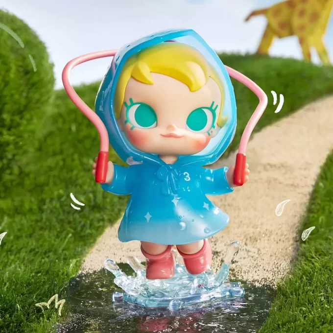 Baby Molly morsom regnværsfigur