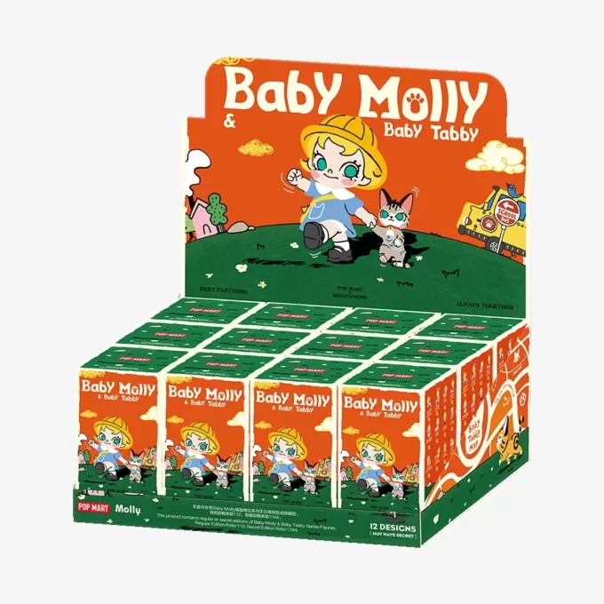 Baby Molly og Baby Tabby-seriens figurer