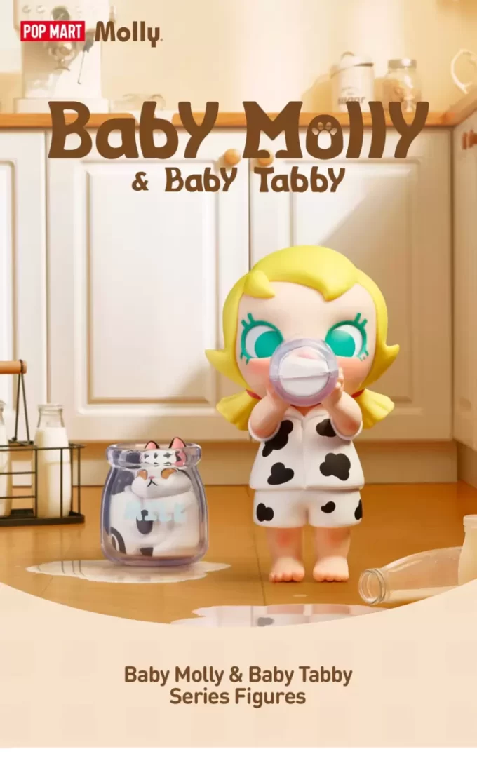 Baby Molly og Baby Tabby-seriens figurer