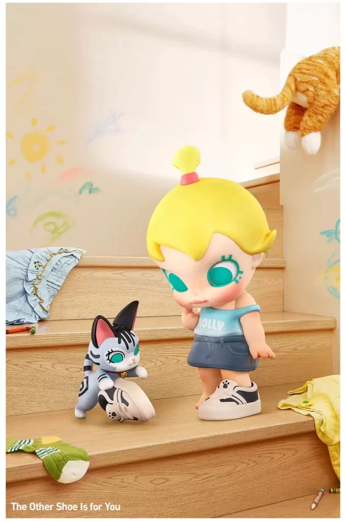 Baby Molly og Baby Tabby-seriens figurer