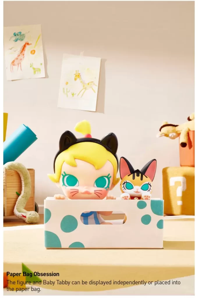 Baby Molly og Baby Tabby-seriens figurer