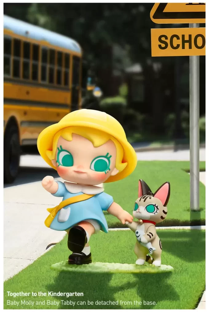 Baby Molly og Baby Tabby-seriens figurer