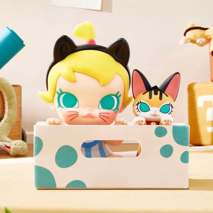 Baby Molly og Baby Tabby-seriens figurer