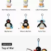 Baby Molly × Pingu Happy Fishing-serien – vinylplysjanheng – blindboks