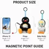 Baby Molly × Pingu Happy Fishing-serien – vinylplysjanheng – blindboks