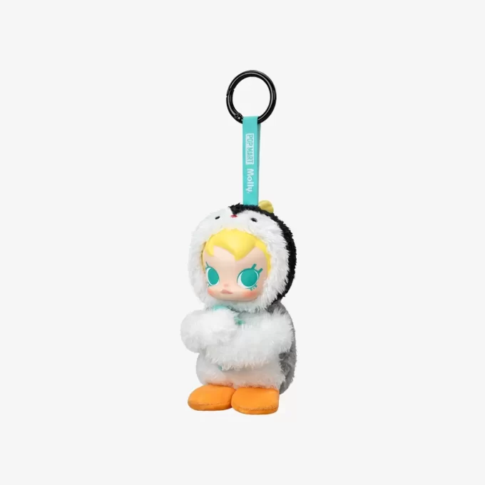 Baby Molly × Pingu Happy Fishing-serien – vinylplysjanheng – blindboks