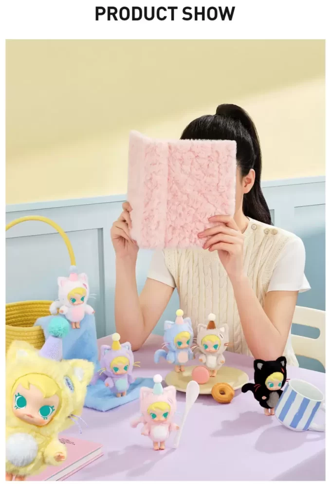 Baby Molly Pocket Friends-serien – Vinylplysj-anheng, blindboks