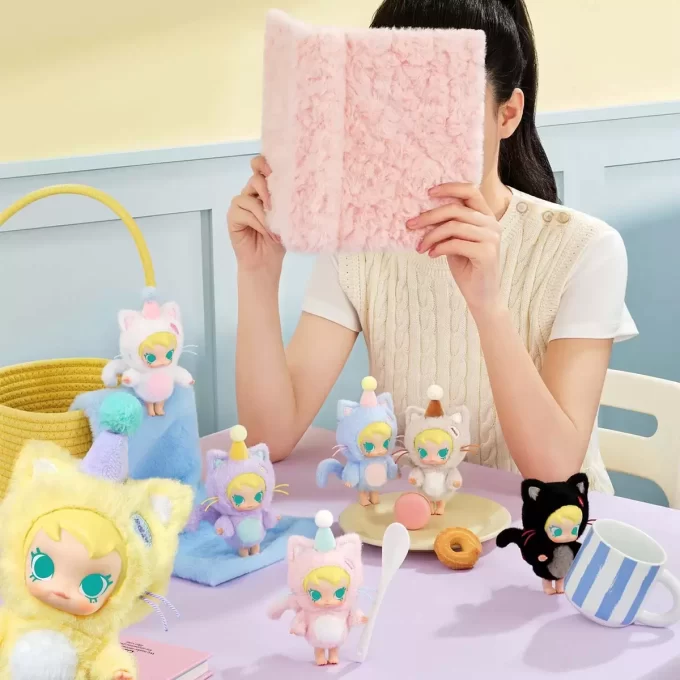 Baby Molly Pocket Friends-serien – Vinylplysj-anheng, blindboks