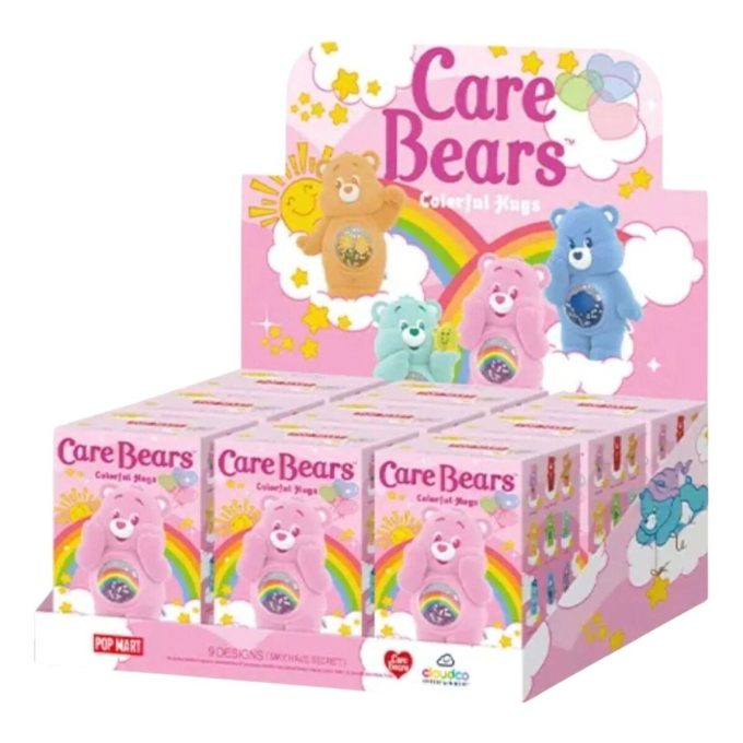 Care Bears Fargerike Klemmer Figurer Forseglet Etui (9 Blindbokser)