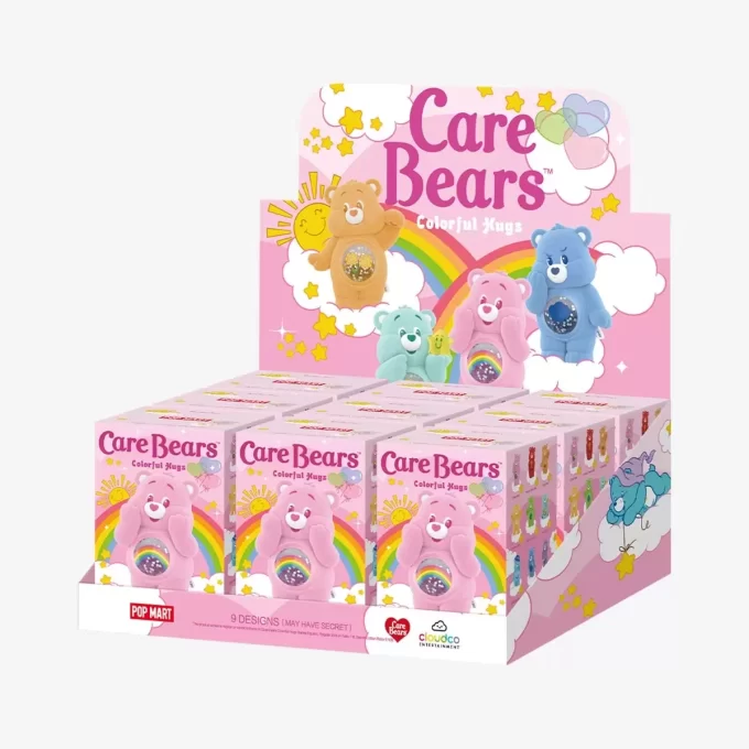 Care Bears fargerike klemmer-serien figurer