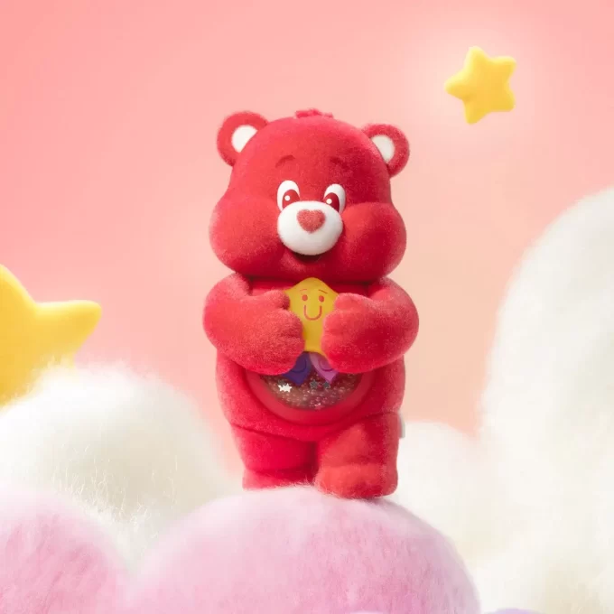Care Bears fargerike klemmer-serien figurer