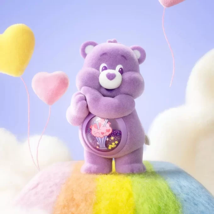 Care Bears fargerike klemmer-serien figurer
