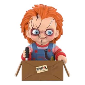 Chucky-franchisefigurer &laquo;Delivery Box Chucky&raquo;