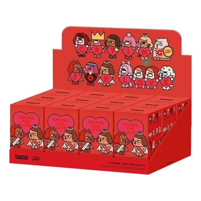 Crybaby Crying For Love-figurer i forseglet etui (12 blinde esker)