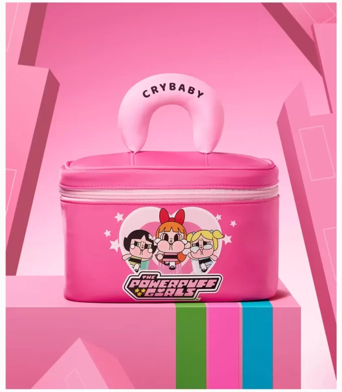 CRYBABY × Powerpuff Girls-serien – Kosmetikkveske