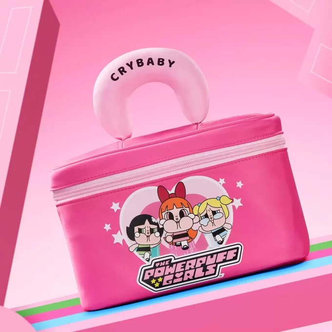 CRYBABY × Powerpuff Girls-serien – Kosmetikkveske