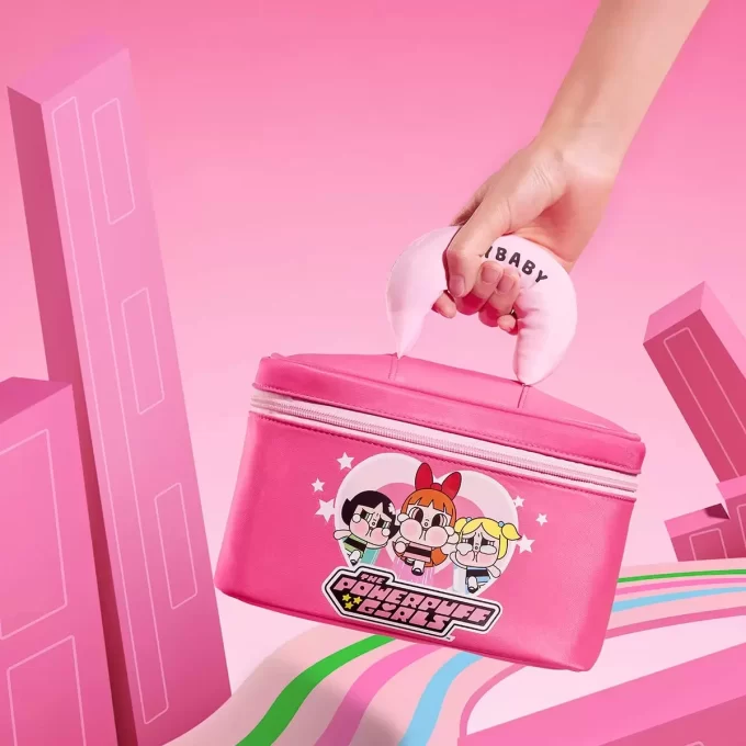 CRYBABY × Powerpuff Girls-serien – Kosmetikkveske