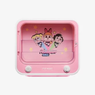 CRYBABY × Powerpuff Girls-serien – TV-sett med lysende utstillingsbeholder
