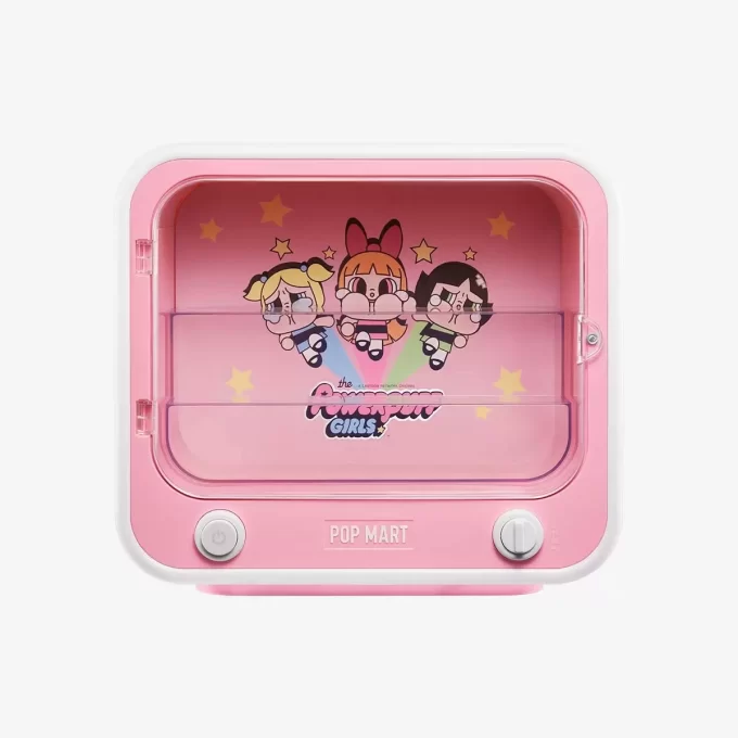 CRYBABY × Powerpuff Girls-serien – TV-sett med lysende utstillingsbeholder