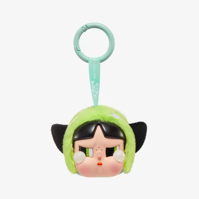 CRYBABY × Powerpuff Girls-serien – Vinylansikt Plysjboks