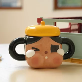 CRYBABY Sad Club-serien – Keramisk kopp (brun)