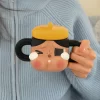 CRYBABY Sad Club-serien – Keramisk kopp (brun)