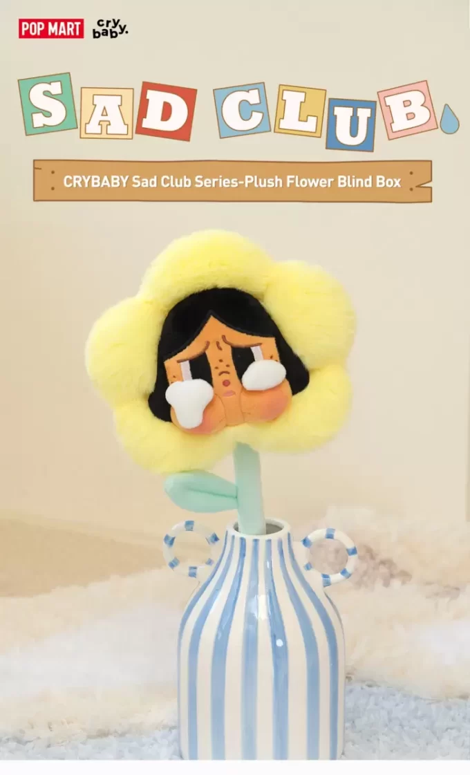CRYBABY Sad Club-serien – Plysjblomster-blindboks