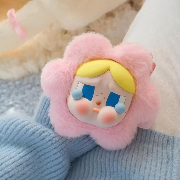 CRYBABY Sad Club-serien – silikonplysj-øretelefonveske