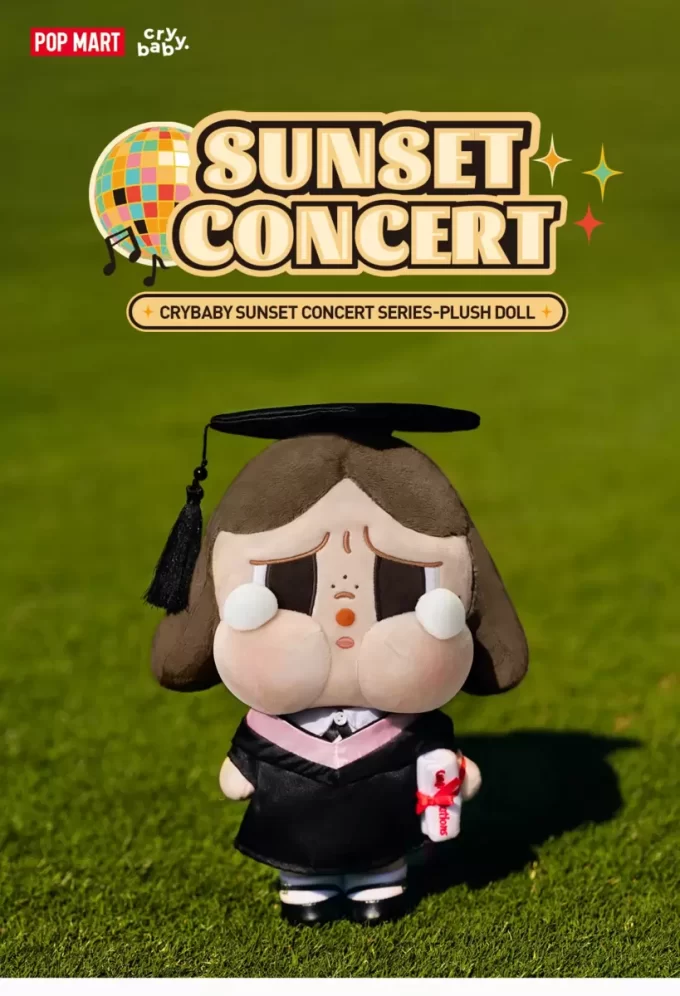 CRYBABY Sunset Concert-serien – plysjdukke