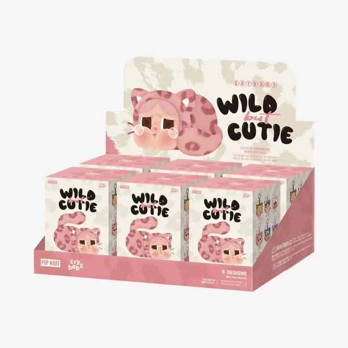 CRYBABY Wild But Cutie-serien – Vinylplysjanheng Blindboks
