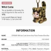 CRYBABY Wild But Cutie-serien – Vinylplysjanheng Blindboks