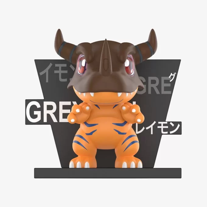 Digimon Adventure kjøleskapsmagnetseriefigurer