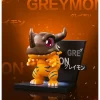 Digimon Adventure kjøleskapsmagnetseriefigurer