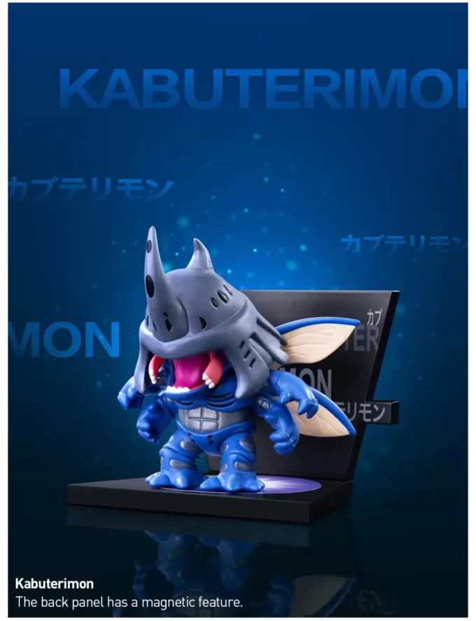 Digimon Adventure kjøleskapsmagnetseriefigurer