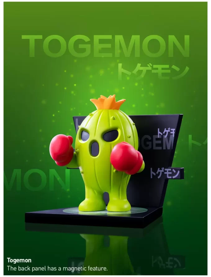 Digimon Adventure kjøleskapsmagnetseriefigurer