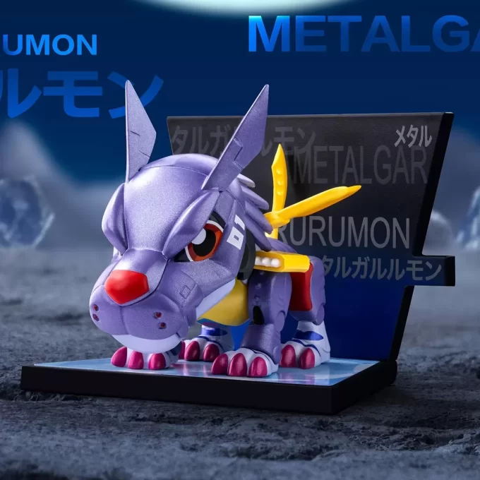 Digimon Adventure kjøleskapsmagnetseriefigurer