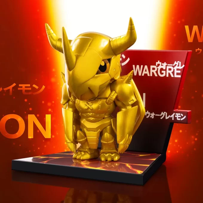 Digimon Adventure kjøleskapsmagnetseriefigurer