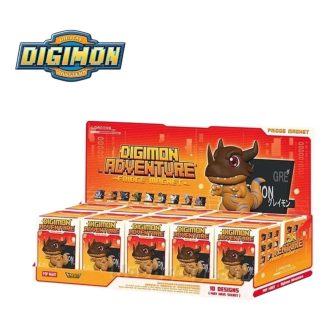 Digimon kjøleskapsmagnet forseglet etui (10 blinde esker)