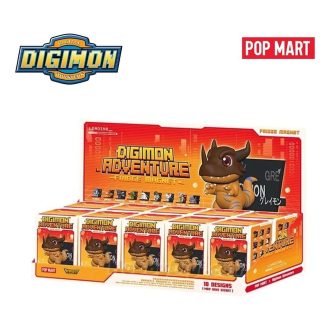 Digimon kjøleskapsmagnet forseglet etui (10 blinde esker)