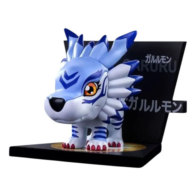 Digimon kjøleskapsmagnet forseglet etui &laquo;Garurumon&raquo;