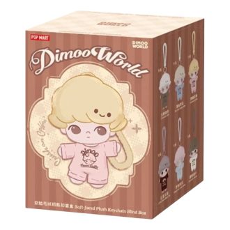 Dimoo Crush on Coffee Plysjnøkkelring Forseglet Etui (1 Blindboks)