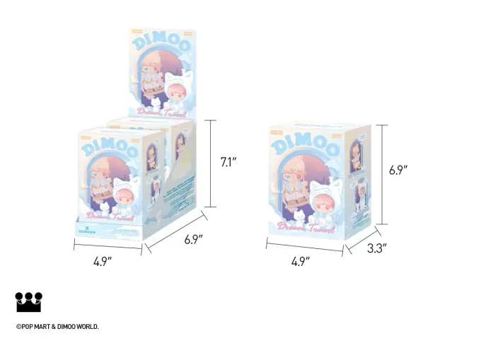 DIMOO Dream Travel-serien actionfigur