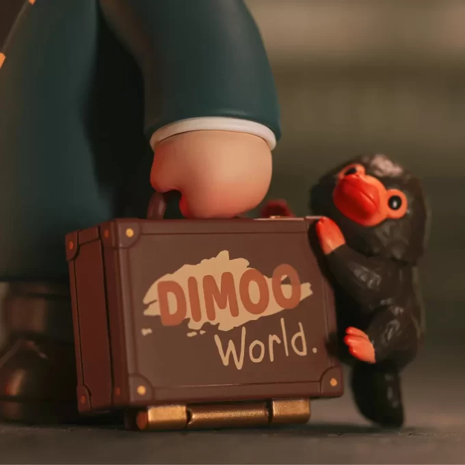 DIMOO × Fantastiske dyr og hvor de er å finne figur